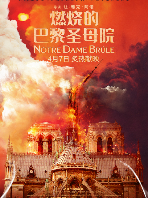 燃烧的巴黎圣母院}