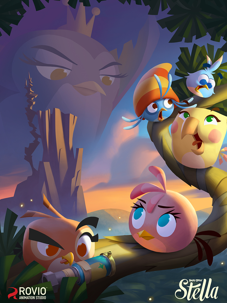 愤怒的小鸟史黛拉}