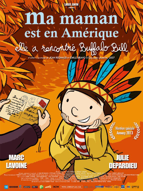 我妈妈在美洲她遇到了水牛比尔}