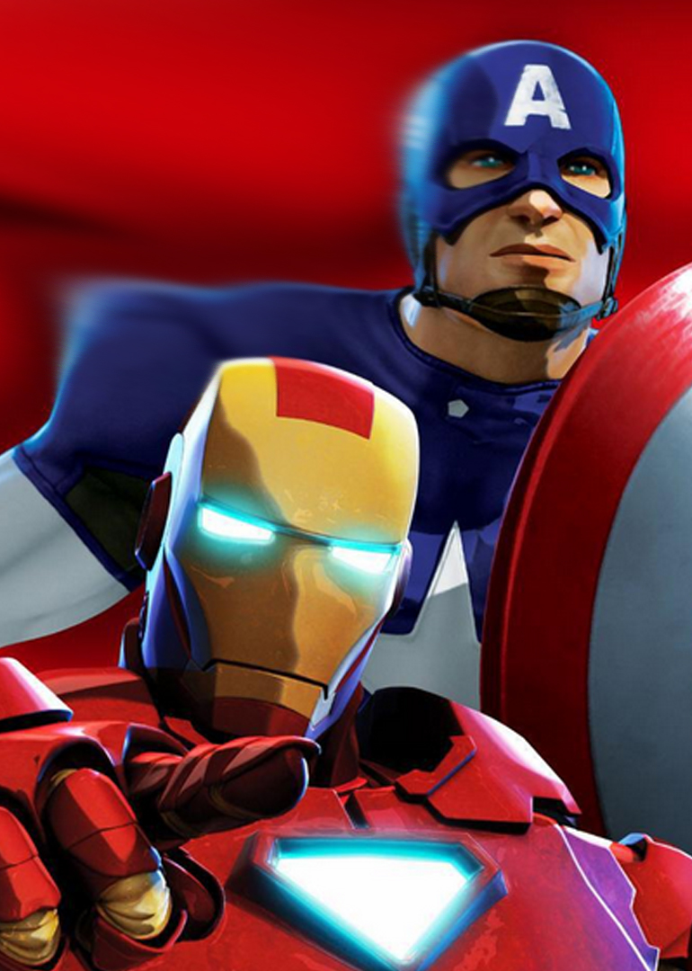 钢铁侠与美国队长英雄集结}